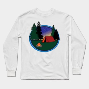 Camping Long Sleeve T-Shirt